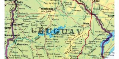 نقشه از اروگوئه