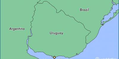 نقشه از مونته ویدئو اروگوئه