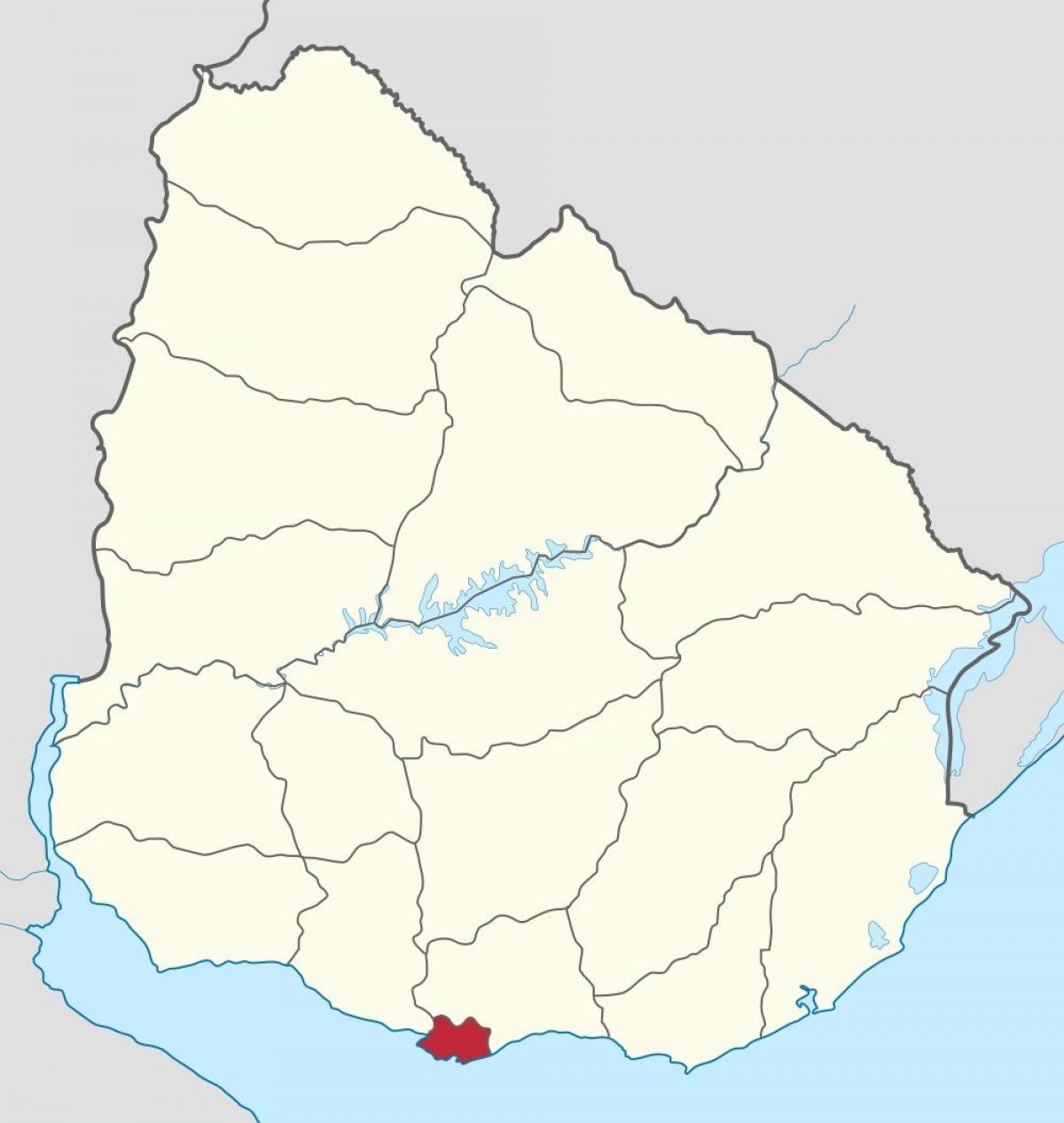 نقشه از اروگوئه طرح